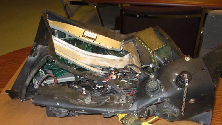 Mangled recorder with intact data.